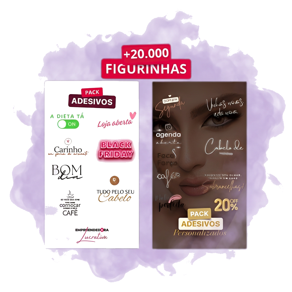 Amostra de figurinhas